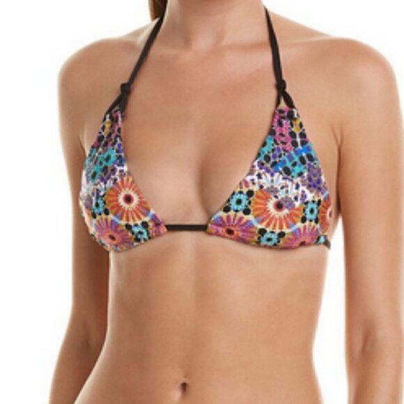 NWT Trina Turk Golden Medallion Side Tie swim - Picture 1 of 7